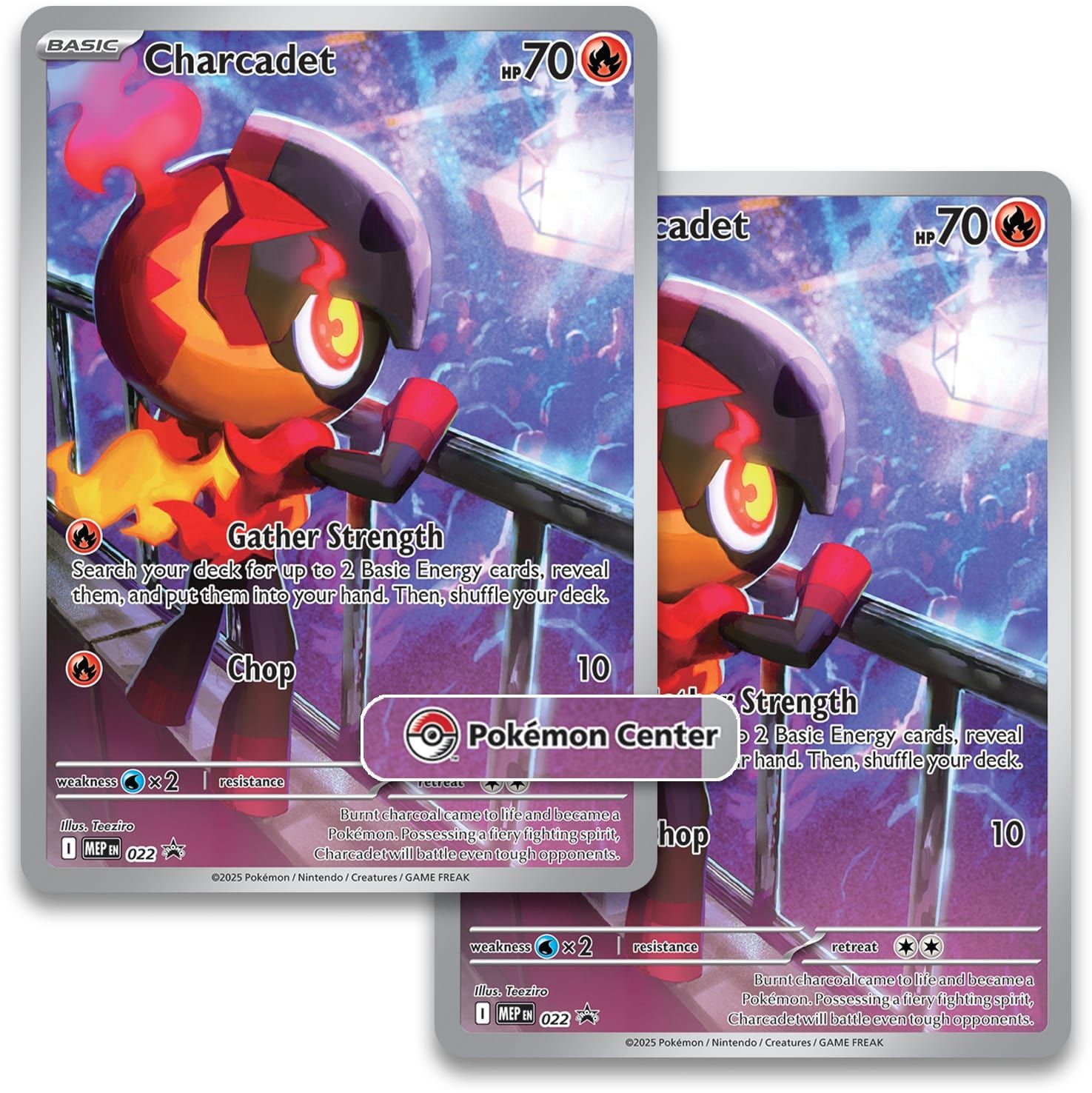 carta promocional charcadet phantasmal flames